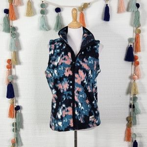 The North Face | Mallard Blue Abstract Campshire Vest 2.0 Zip-Up Vest